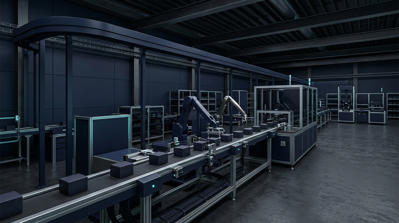 Commercial Manufacturing and Packaging Workspace